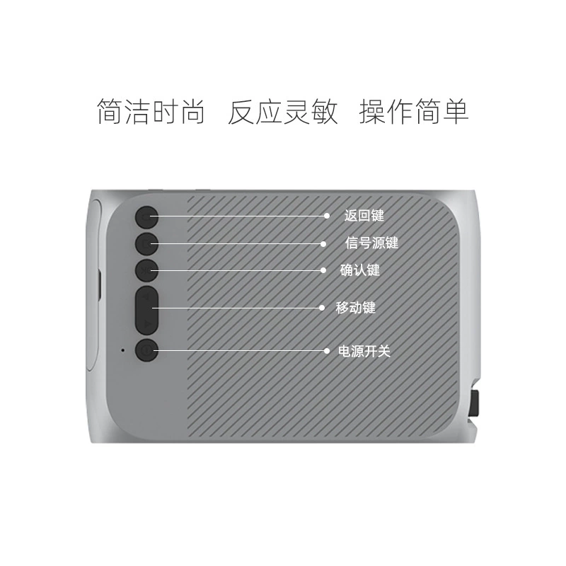 Новый мини-проектор YG320 в домашних условиях портативный LED миниатюрный высокой чёткости 1080p маленький проектор производитель