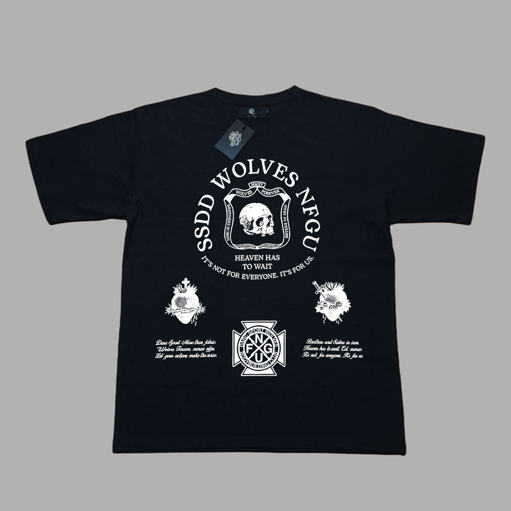 Darc Wolves Sport Oversized Men T-shirts Fitness Bodybuildin