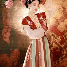 古风雪纺汉服齐腰裙装·潮流百搭汉服夏季古风舞蹈服薄款成人