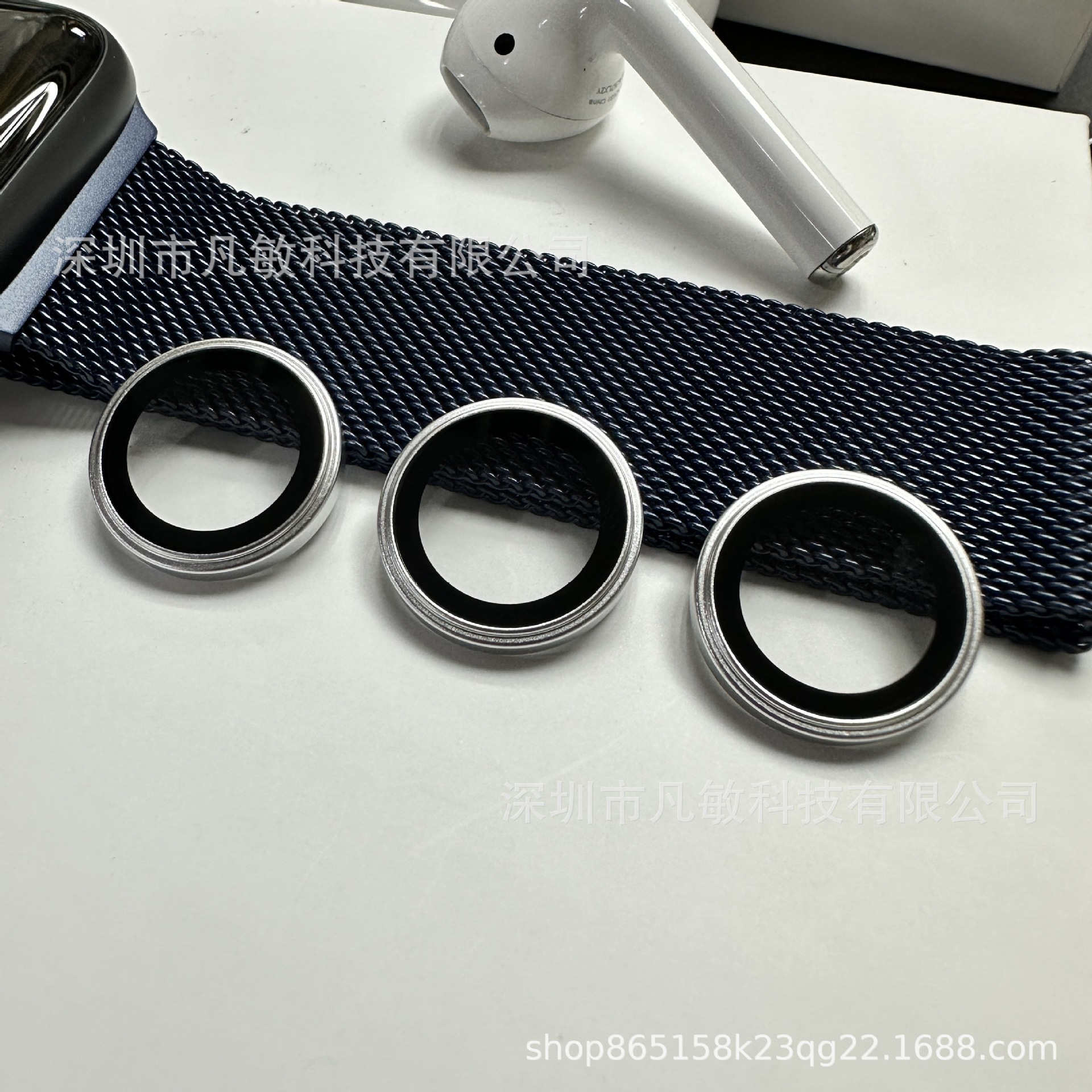 Adecuado para iPhone15 Eagle Eye lente película de protección AR anti-penetración Marco de superficie esmerilada iPhone15plus lente pegatinas