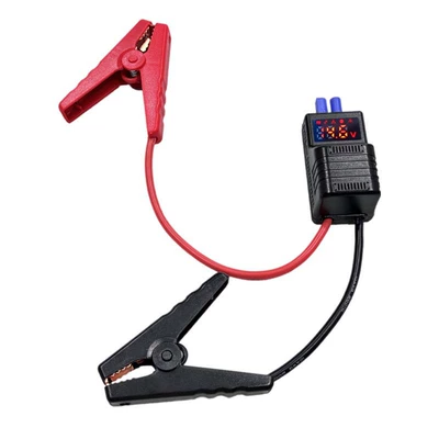 battery EC5 jumper cable — Car on the line of fire