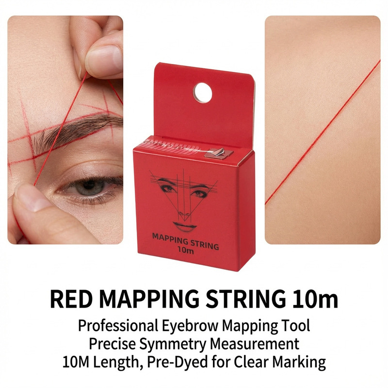 Mapping String Tattoo Auxiliary Line Drawing with Ink Positioning Mapping Line Box Tattoo Ink Line Ruler Ink Line Box