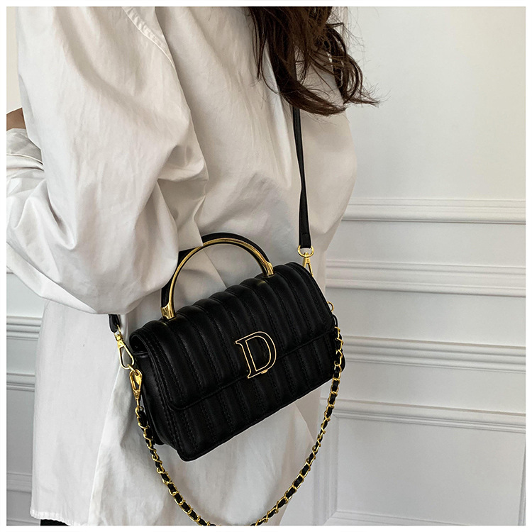 Hochwertige, leichte, luxuriöse, weiche Ledertasche mit bestickter Kette, kleine, duftende Tasche für Damen, vielseitige, modische Textur, One-Shoulder-Crossbody-Handtasche_voghion.com