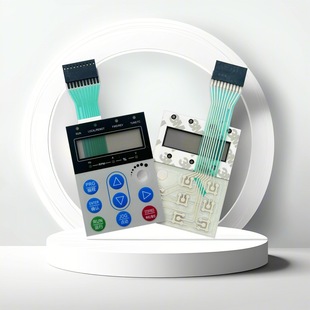 Silk Screen Inverter Film Switch Printed Silver Paste Conductive Circuit Pc Drum Soft Start Button Operation Panel