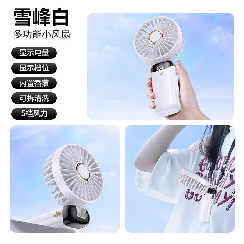 Ventilador de mano pequeño escritorio de escritorio ventilador plegable portátil portátil ventilador de mano fábrica al por mayor