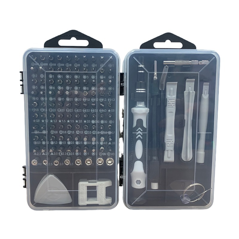 11-in-1 screwdriver set regular version metal accessories (grey black)