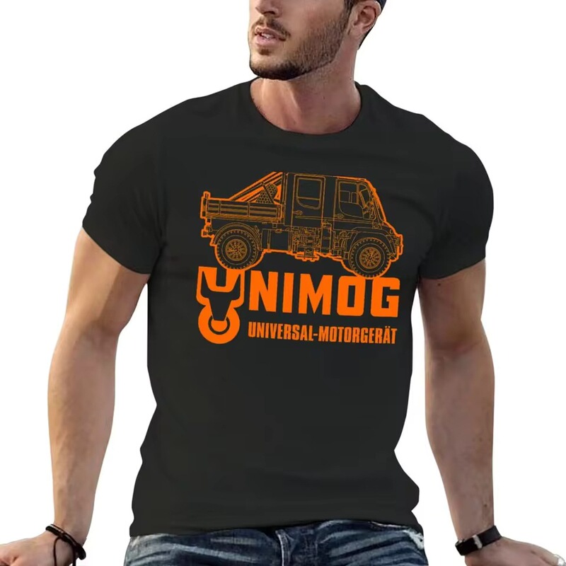 2026 Off-Road Vehicle Themed T-Shirt Unimog Truck Line Art Short Sleeve 2026 Off-Road Vehicle Themed T-Shirt Unimog Truck Line Art Short Sleeve