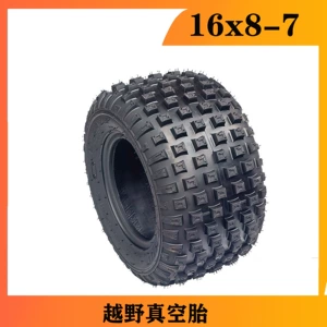 Go-Kart ATV aksesuarları 16*8-7inch yolsuzluq vakuum şini
