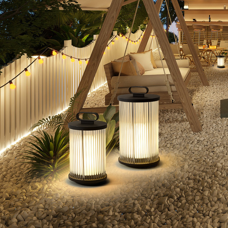 Solar Lawn Landscape Lamp Homestay Villa Floor Lamp Courtyard Flower Park Outdoor Waterproof Portable Lamp Landscape Lamp