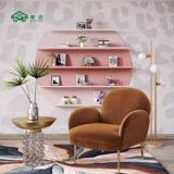 麦古 INS персонализированный простой креативный боковой столик с лампочкой из закаленного стекла, металлическая стойка, диван, угловой столик, журнальный столик