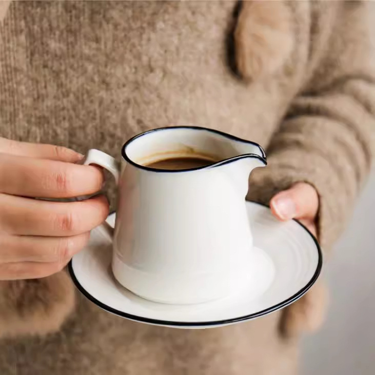 Ceramic Milk Pot Sugar Pot Coffee Pot European-style Afternoon Tea suit Pastoral Tableware Mug Vegetable Plate Seasoning Pot Ceramic Milk Pot Sugar Pot Coffee Pot European-style Afternoon Tea suit Pastoral Tableware Mug Vegetable Plate Seasoning Pot