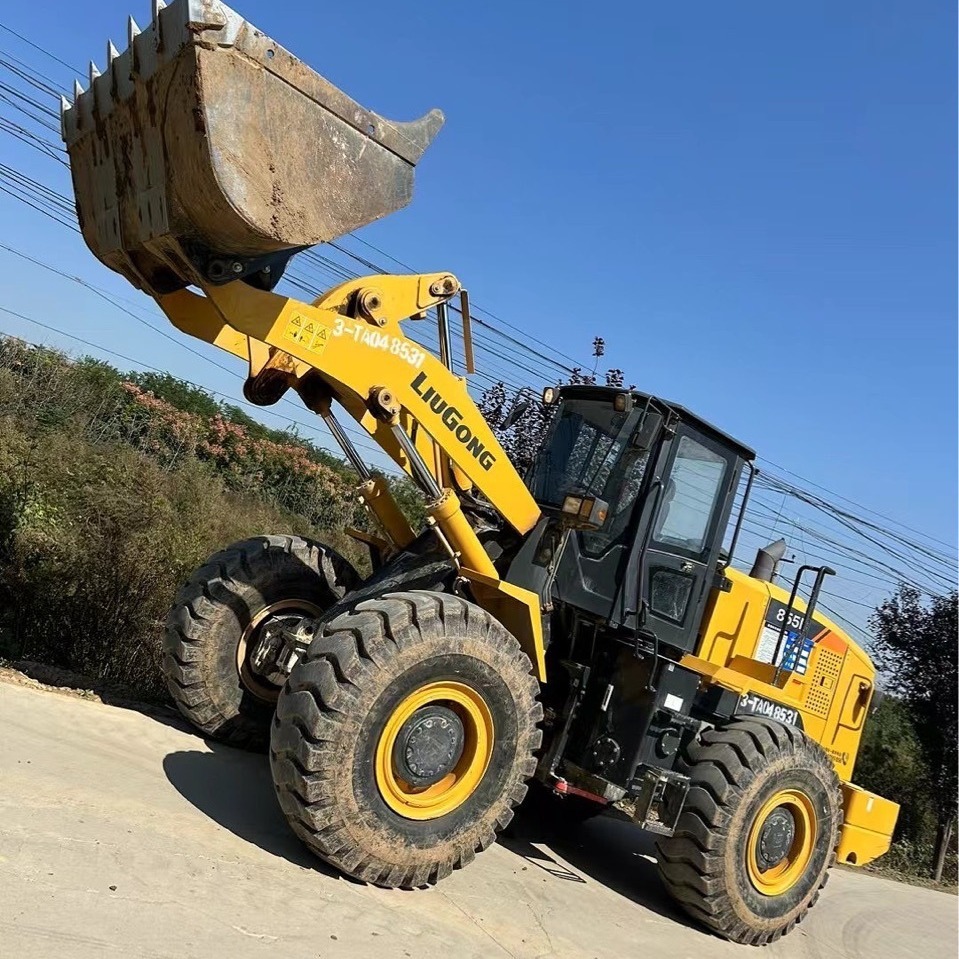Liugong 855N Longgong 50 Loader mercado de segunda mano en Shanghai para exportar