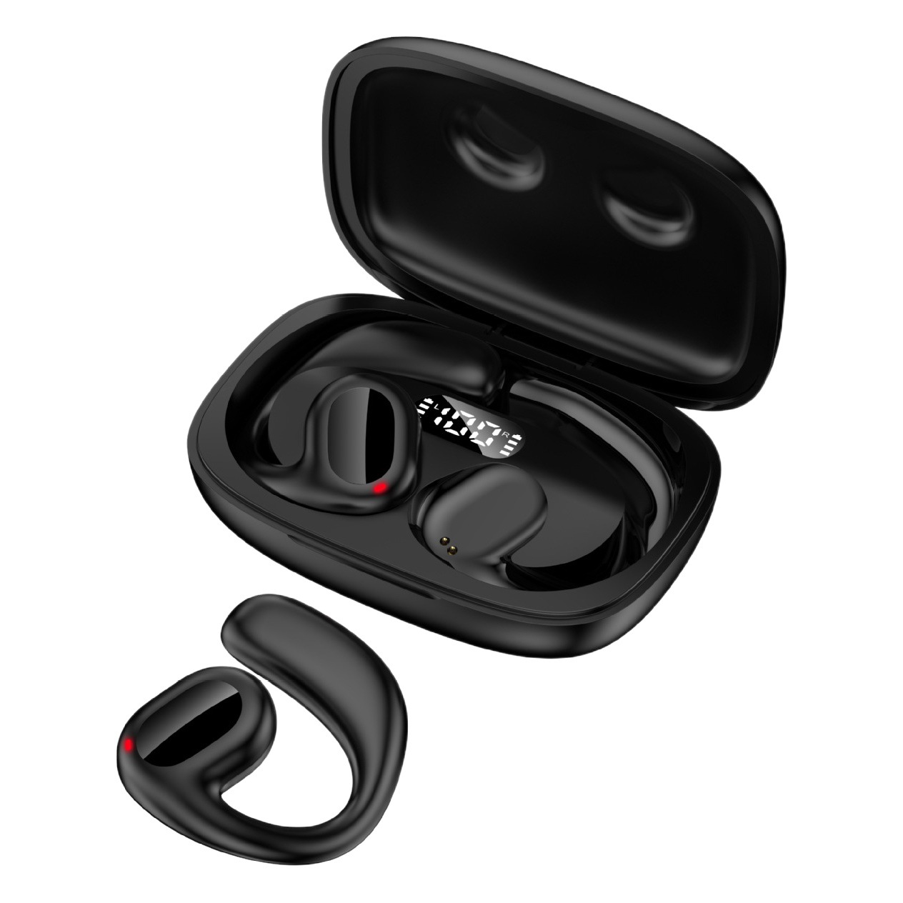 Explosiones transfronterizas d20 auriculares Bluetooth sin dolor en el oído, gran capacidad de batería de larga duración auriculares Bluetooth