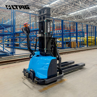 Self-Lifting Vehicle 1300Kg1500Kg Electric Stacker Fully Automatic Self-Pickup Lift 1.5 Tons Warehouse Hydraulic Lift Car