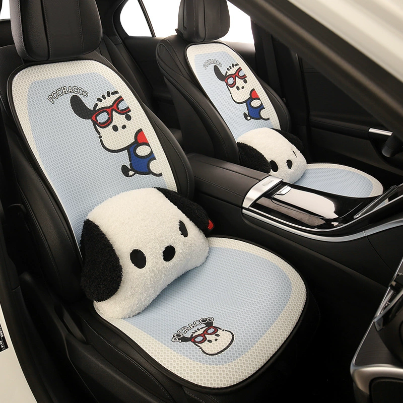 Автокресло Wuling Xingchi Xingchen Nebula E5 Starlight S звезды, круглый год, ледяной шелк, мультяшный, полупакет, специальное покрытие сиденья