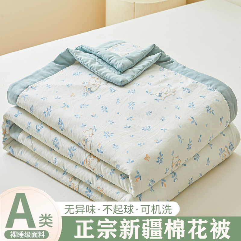 A類母子級新疆綿花夏涼は二人で洗濯できる夏のエアコンはプレゼント布団夏被 ~