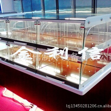 供应抽屉翻盖式面包柜面包陈列展示柜新款蛋糕柜甜甜圈吐司商用