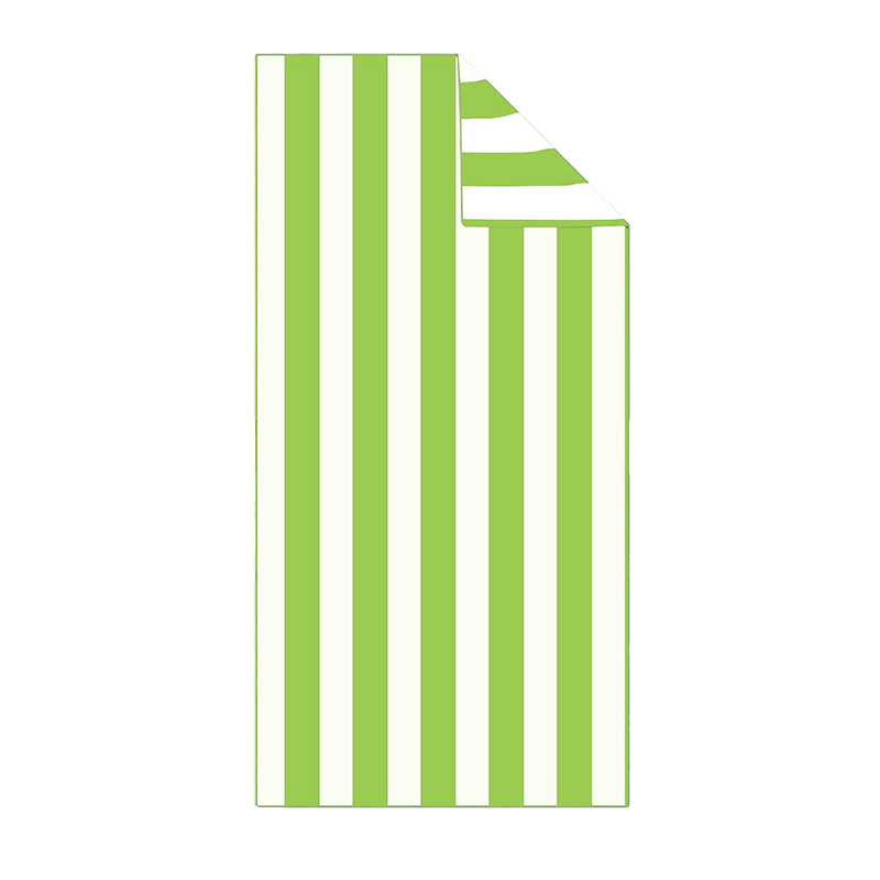 rayas de lana de doble cara toalla de playa de microfibra de natación impresa toalla de baño absorbente toalla de gran tamaño