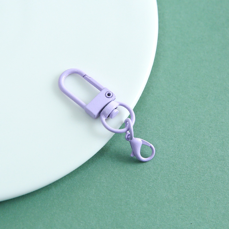 [Light Purple] Door buckle + 14mm lobster buckle