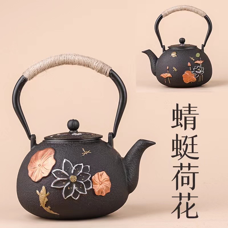 日本铁壶创意古朴茶壶 家用铸铁壶南部铁壶厂家货源批发