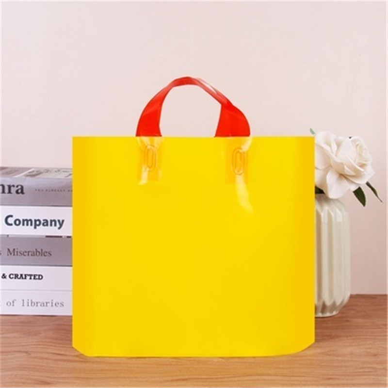 Bolsa de plástico simple engrosada tienda de ropa para niños bolsa caja de zapatos bolso maquillaje bolsa de regalo bolsa de logotipo de embalaje