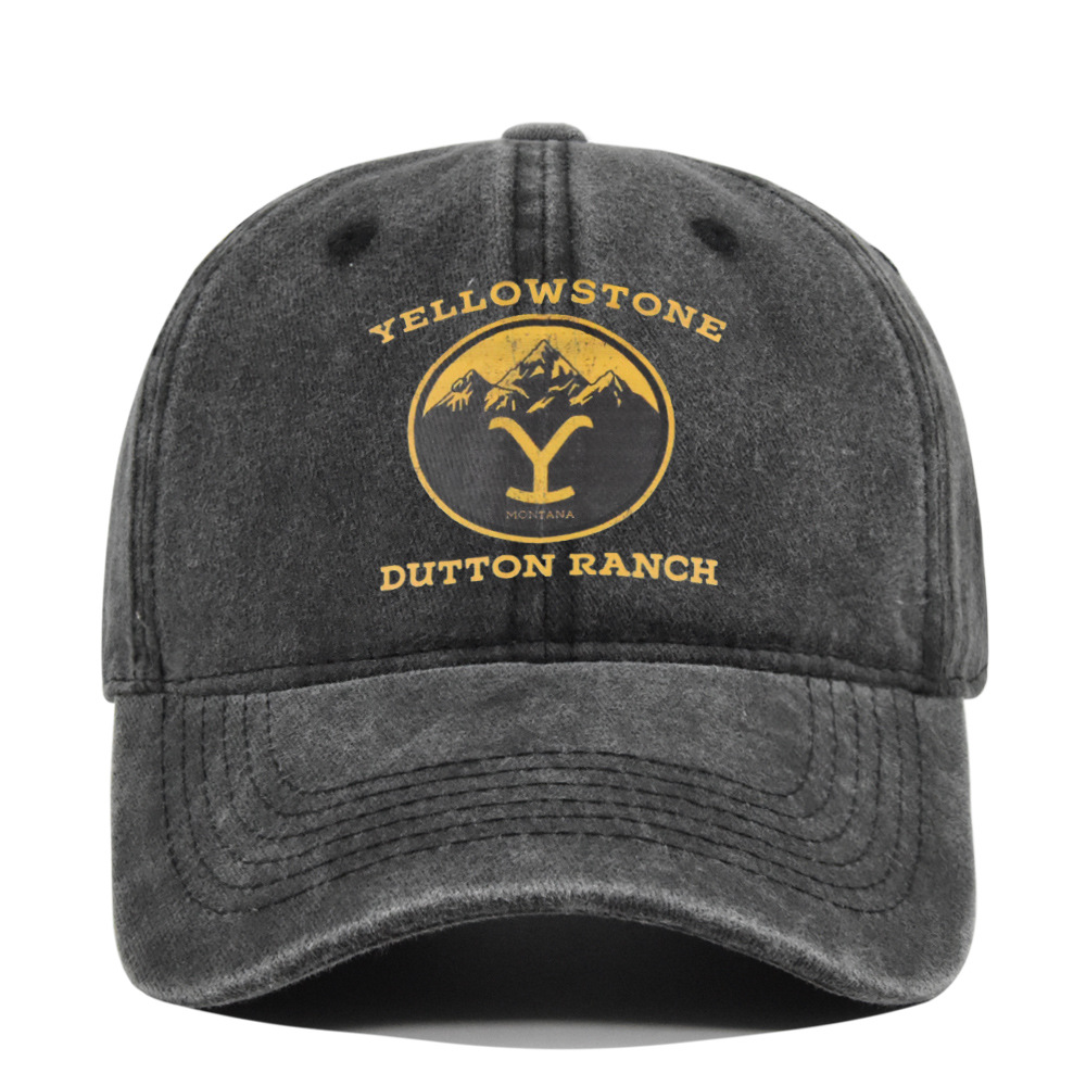 Cappellino da baseball con visiera curva, in seta stampata con pietra gialla e graffiti, cappello da sole personalizzato_voghion.com