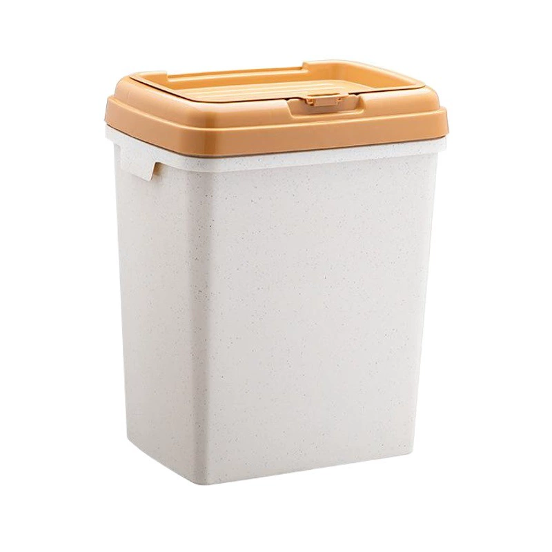 Прозрачный резервуар для домашних животных новый устойчивый к падению резервуар для хранения зерна пластиковый двухслойный герметичный резервуар для хранения зерна