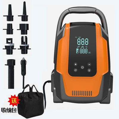car inflatable pump outdoor | Hava nasosu - 8138-wired-model-with-bag
