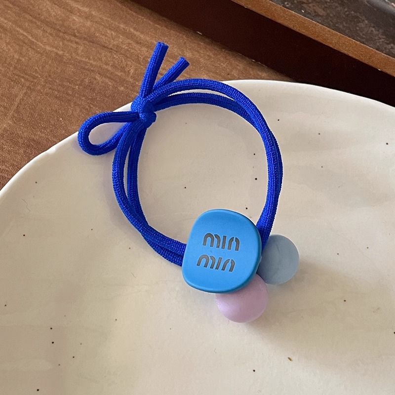 Coreana para niños correa de cabello anillo de cabello niñas de cabello de cola de caballo de color duradero estudiantes de alta elasticidad no es fácil cortar la cuerda