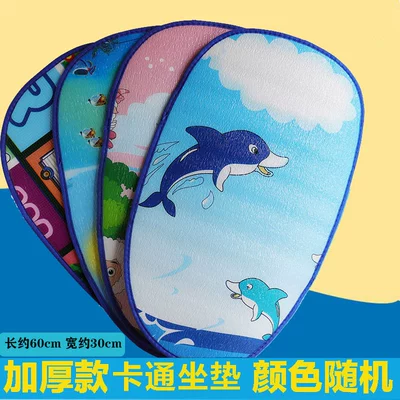 Electric Car Sun-proof Cushion Cover Motorcycle Heat-insulating Waterproof Cushion Thickened Universal Battery Car Cartoon Cushion Cover (Electric car cushion) - cartoon-mat-flower-pattern-color-randomly-distributed-1-piece