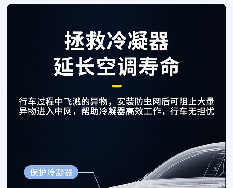 Bjbt Is Suitable for Tesla Model3/Y Insect-Proof Net Air Outlet Protective Net Protective Cover Renewed Version Modification Accessories