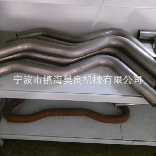 不锈钢弯管加工拉弯滚圆U型弯加工件弯头异径管缩尖打孔攻牙折弯