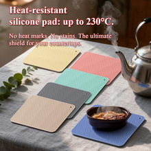 硅胶餐桌垫加厚耐高温大号防烫碗盘热菜家用砂锅用垫桌面方隔热垫