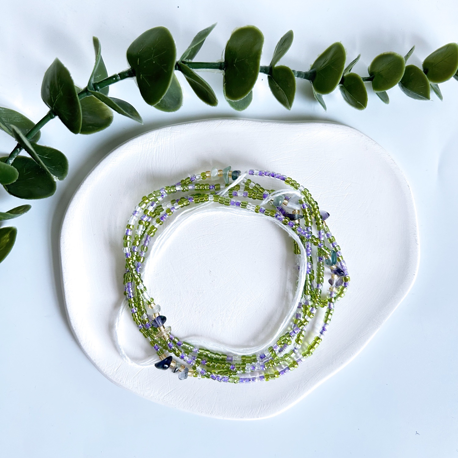 Wholesale Jewelry Bohemian Simple Style Color Block Solid Color Gravel Seed Bead Beaded Waist Chain display picture 5