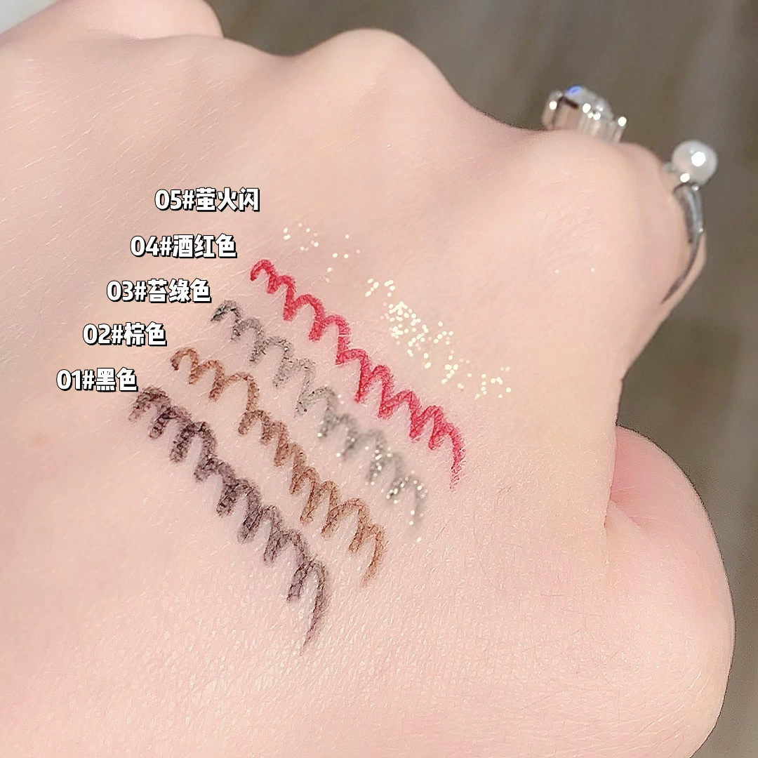 Гелевые подводки для глаз (Gogo Bear) Slim Gel Eyeliner, водостойкие, стойкие, не размываются, 0.06 г