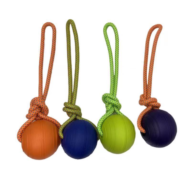 8cm with rope ball random color