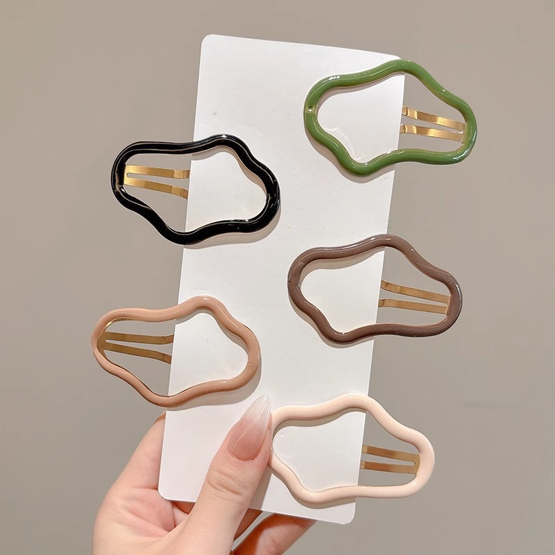 Linda estrella y2g horquilla hembra clip lateral flequillo BB clip horquilla para niños dopamina clip de color tocado