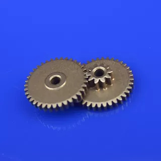 Double gear 1 10-tooth/36-tooth 0.6 die/0.5 die inner hole 3 reduction gear hardware fittings