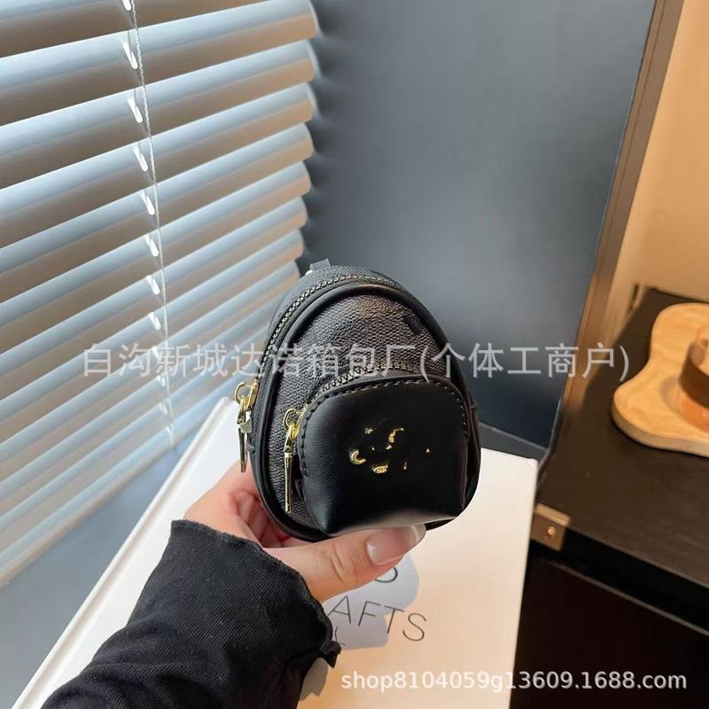 跨境女包2025夏季时尚PU零钱包个性设计钥匙扣挂包手拿包bags批发|undefined