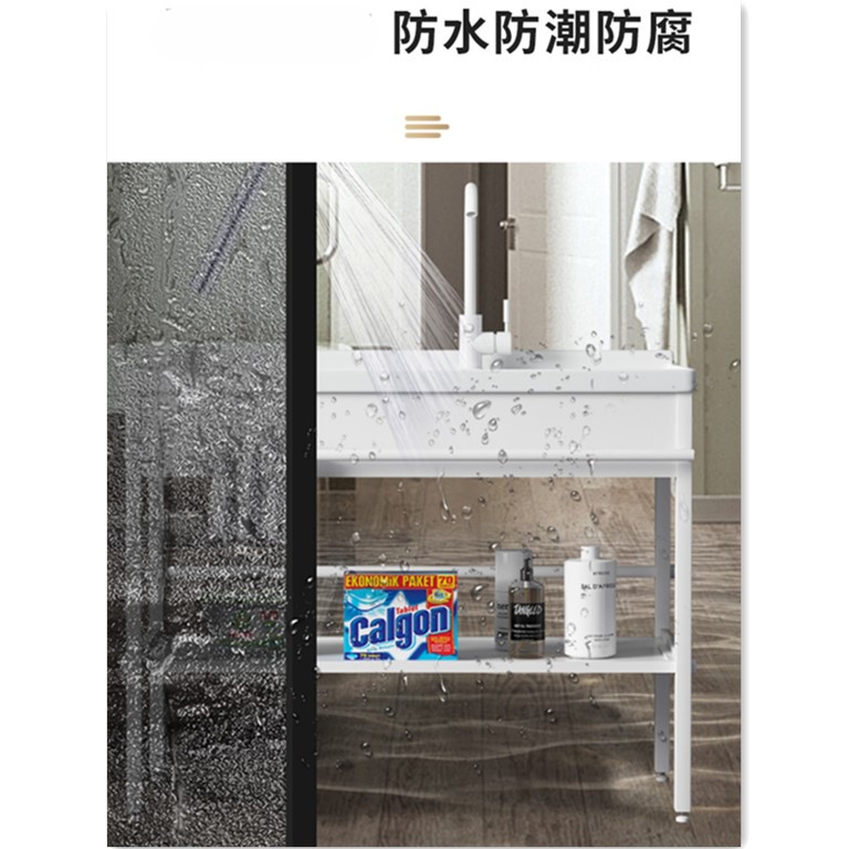 lavabo de cerámica con tablero de fricción tipo piso al aire libre soporte de acero inoxidable lavabo de manos balcón lavabo integrado lavabo de mesa