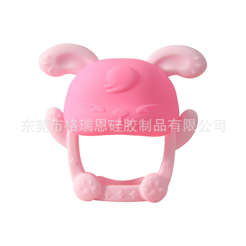 国境を越えた新しい歯ゴムの赤ちゃんの手の歯ゴムのウサギの歯ゴムの手は歯ゴムをなだめて現物を水で煮ることができる|undefined