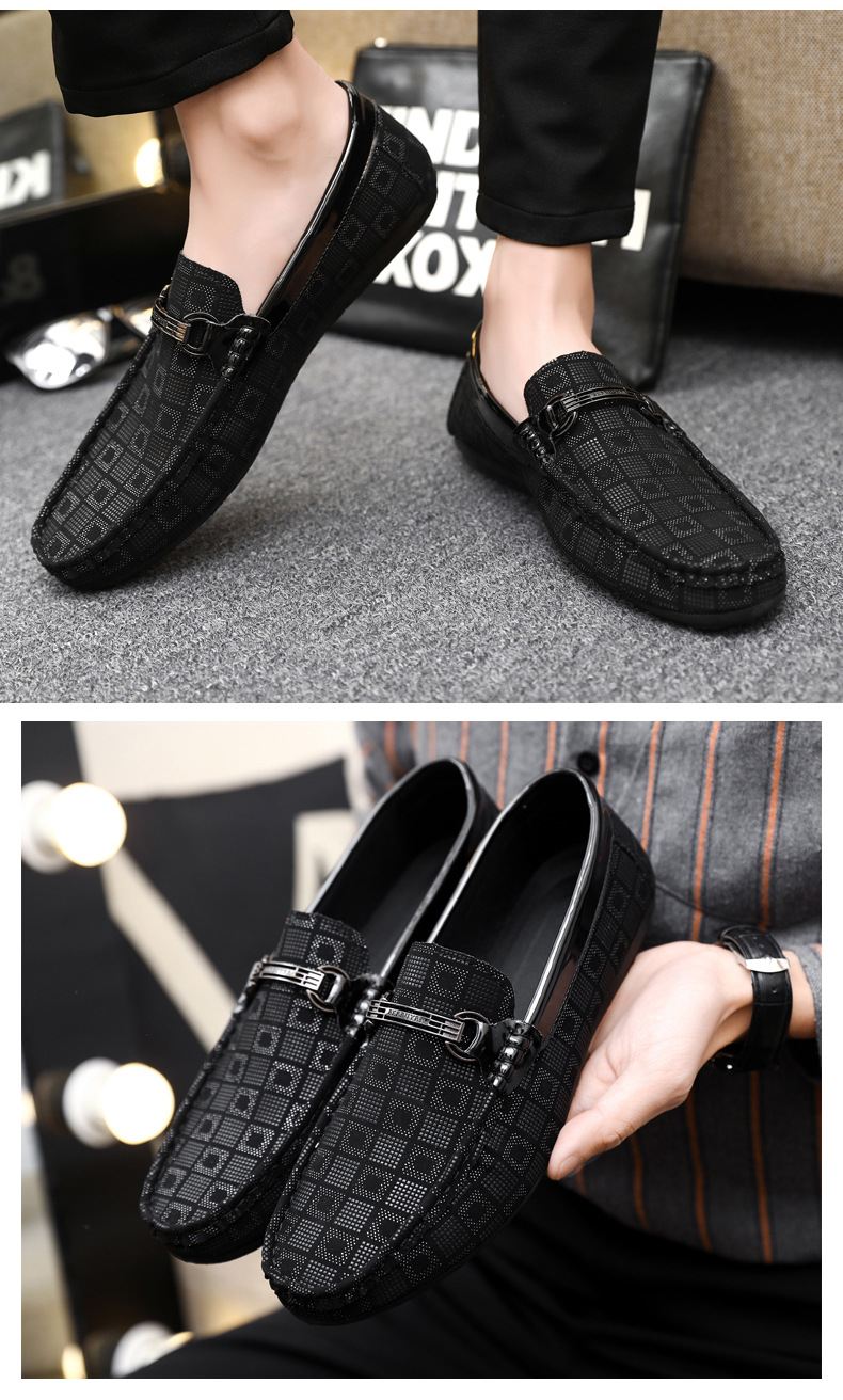 Men's shoes spring new soybean shoes men's low gang footwear breathable lazy shoes a stirrups Le Fu shoes_voghion.com