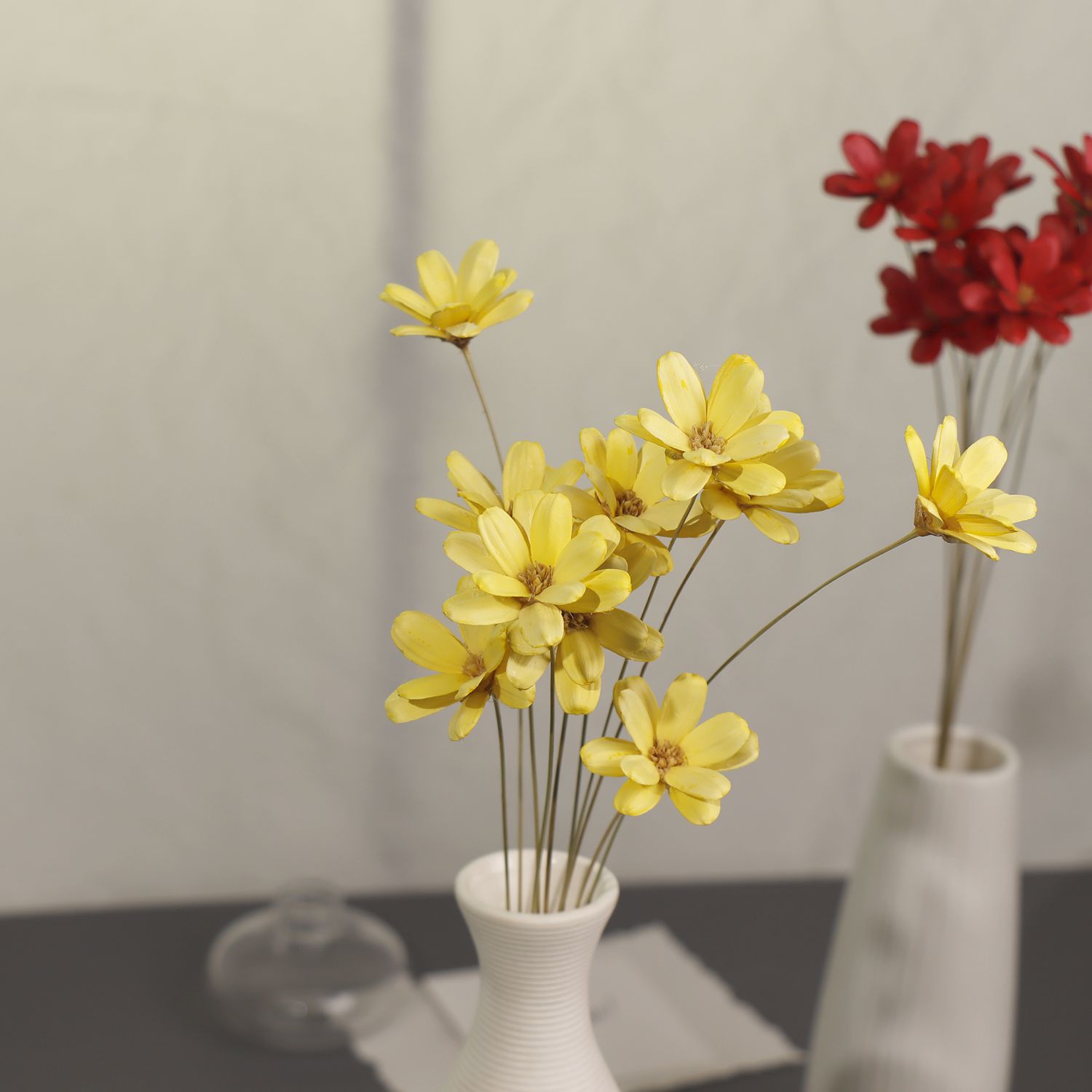 Semillas de melón hechas a mano pequeñas flores secas semillas de melón cáscara colorida flores inmortales fábrica Yunnan al por mayor Día de la Madre 520