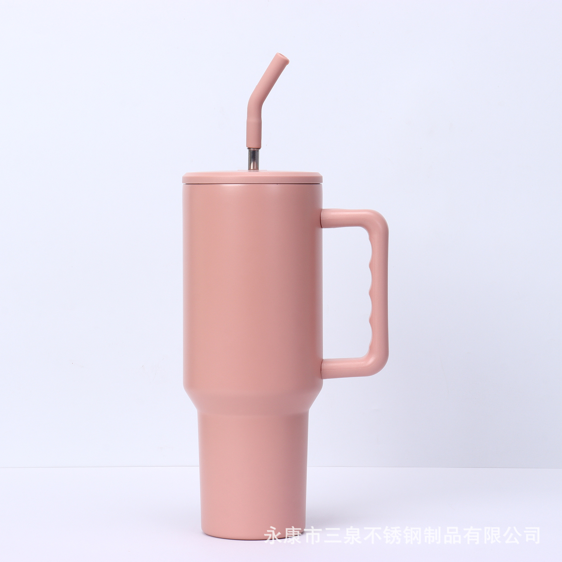 Amazon nuevo 40oz mango helado ventosa 304 taza de coche aislamiento cerveza fría cola taza de agua del coche