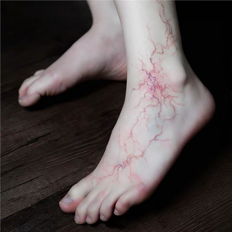 New minimalist vein pattern tattoo for arms, waterproof, trendy and unique tattoo for hot girls, arm and leg tattoo stickers New minimalist vein pattern tattoo for arms, waterproof, trendy and unique tattoo for hot girls, arm and leg tattoo stickers