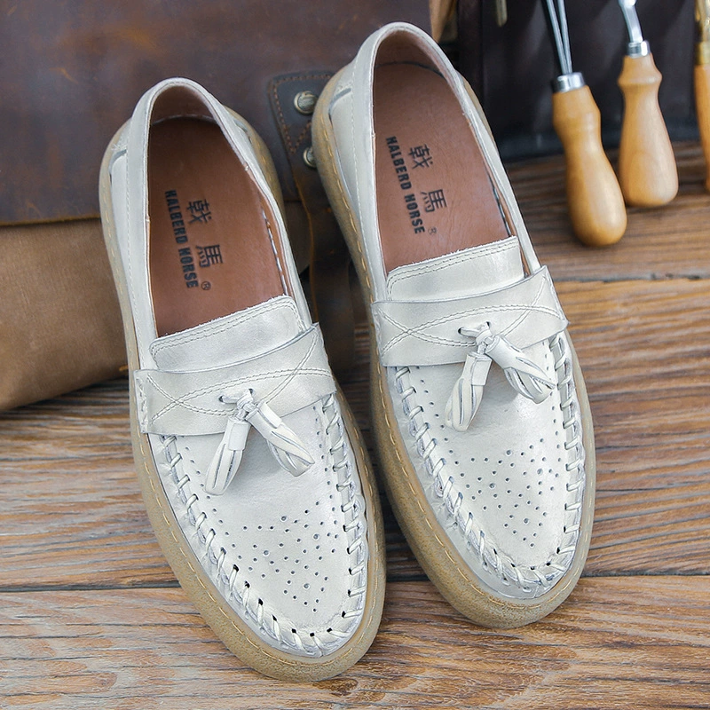 Shoes, loafers, elite footwear for leather shoes, genuine leather, cowhide, soft sole
