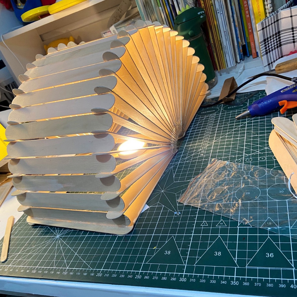 Transfronterizo RGB3W ultrafino montaje en blanco 5VUSBLED luz nocturna modelo de impresión 3D estantería ropa de vino luz de impresión Z