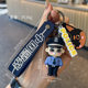 Cartoon Police Doll Keychain Corn Guard Public Security Traffic Police Fire Traffic Festival Commemorative Gift Hanging Jewelry