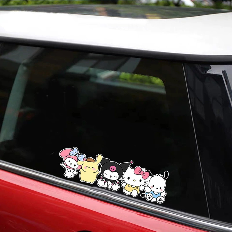 Cartoon sticker, laptop, stickers