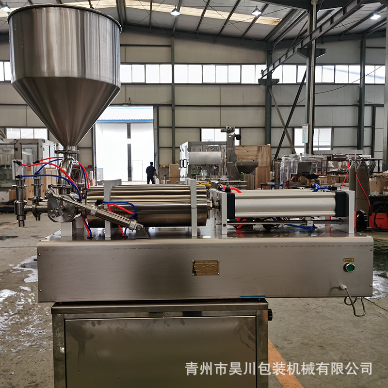 卧式全自动膏体灌装机 凝胶精油洗发水罐装机 牙膏蜂蜜白酒灌装机